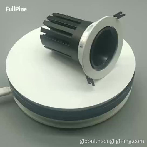 20W LED COB Downlight for Clothing Shop 4 in led can lights with honeycomb antiglare Supplier